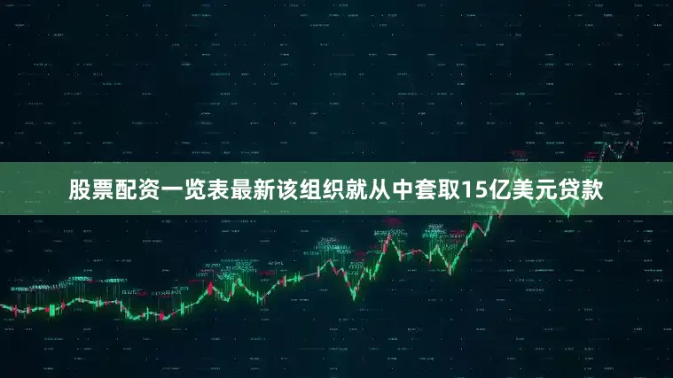 股票配资一览表最新该组织就从中套取15亿美元贷款